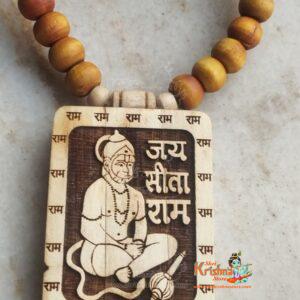 Hanuman Ji Mala With 108 Tulsi Beads