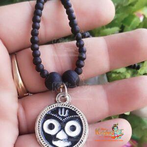 Shri Jagannath Ji Locket With Shyama Black Kanthi Mala