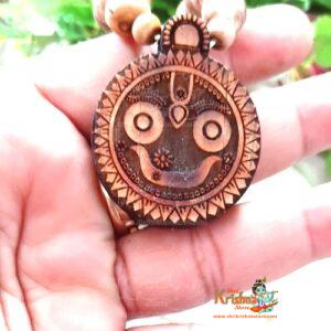 Jagannath Ji Tulsi Locket With Original Tulsi Mala