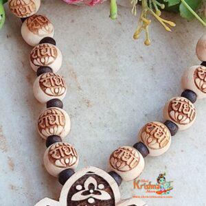 Shri Radha Vallabh Shri Harivansh Bhaktmal Tulsi Locket Mala