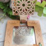 Laddu Gopal Special Wooden Mirror Deity Ornament (Bal Gopal Ji / Laddu Gopal Special Wooden Mirror)