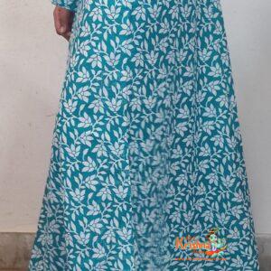 Sky Blue Cotton Gopi Dress Outfit Buy Online