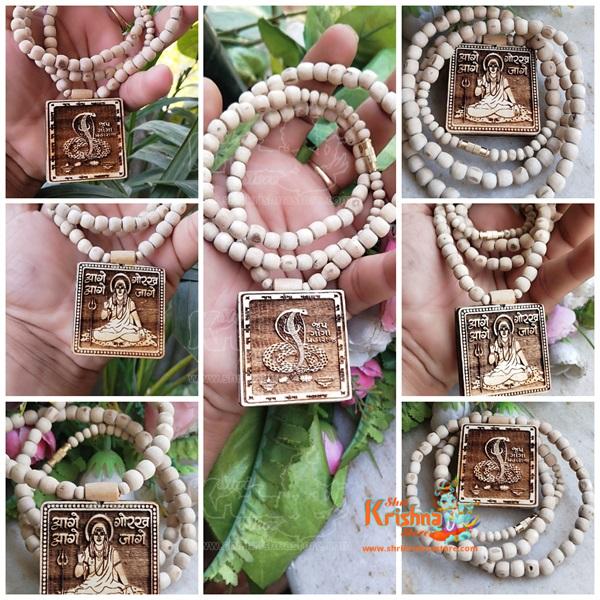 Goga Maharaj with Gorakh Nath ji Dubble Sided Tulsi Mala