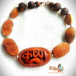 silver sterling Tulsi Beads Beautiful Design Bracelet