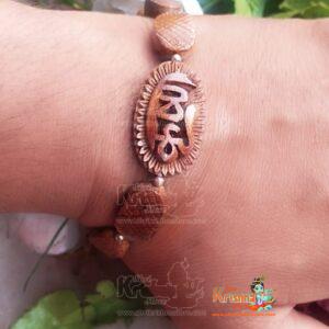 silver sterling Tulsi Beads Beautiful Design Bracelet