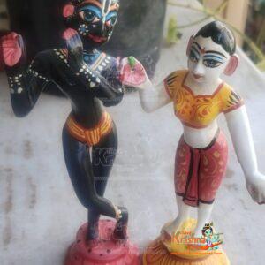 Radha Krishna Jugal Jodi in Brass Idol