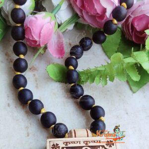 Shri Krishna Hand Made Tulsi Bhaktmal Locket Mala