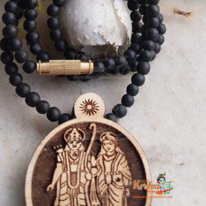 Sitaram ji Beautiful Design Locket Tulsi Mala