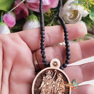 Sitaram ji Beautiful Design Locket Tulsi Mala