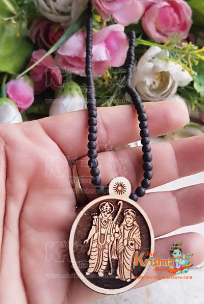 Sitaram ji Beautiful Design Locket Tulsi Mala