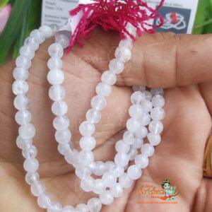 Original Sphatik Lab Certified Mala – Premium Quality 4 Mm Beads