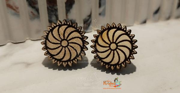 Chakra Original Tulsi Ear Studs