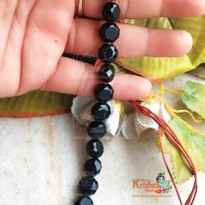 Black Original Crystal Prayer Beads Counter Mala