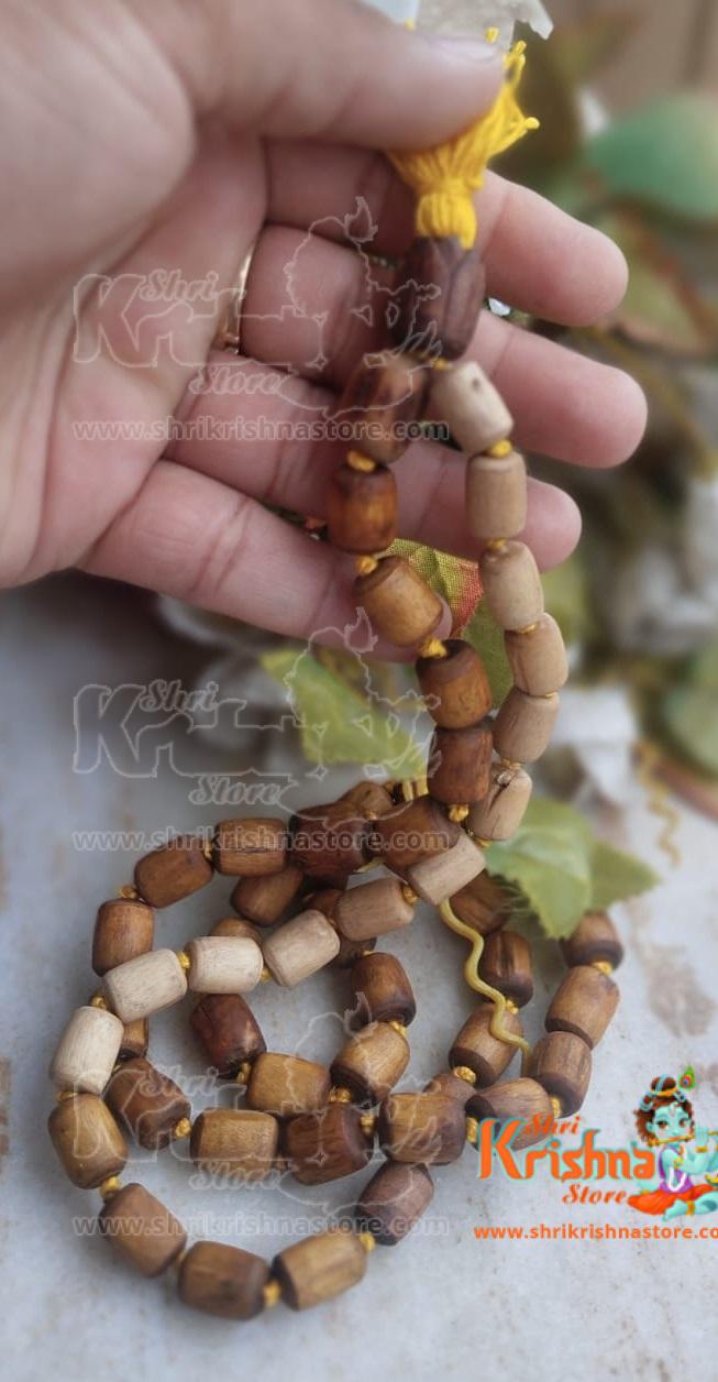 54 +1 Shyama Pure Tulsi Beads Jap Mala – Premium Quality