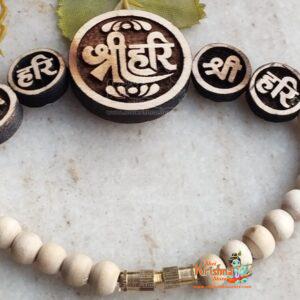 Shri Hari Naam Tulsi Bracelet-Traditional Look Bracelet