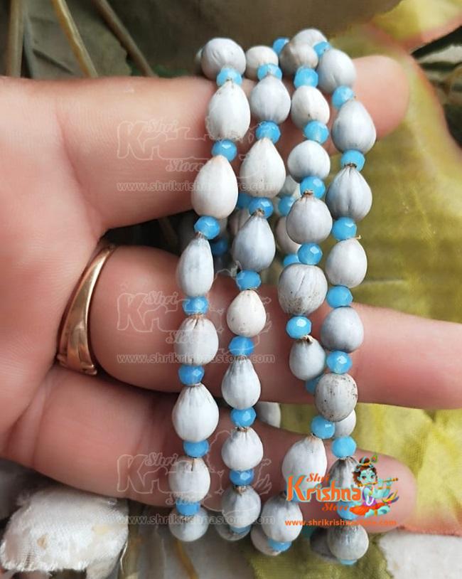 Vaijanti Mala With Stone Kanthi Mala Three Round