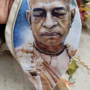 Srila Prabhupada Digital-Painted Beads Japa Bag – Premium