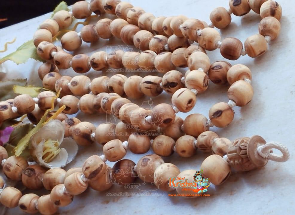 Parad/Mercury Mala Original 108+1 Beads 8Mm for Wearing/Japa Prayer Puja Meditation