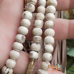 Three Round Tulsi Kanthi Mala Round Beads