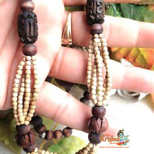 Panch Tulsi Kanthi mala-Traditional Look