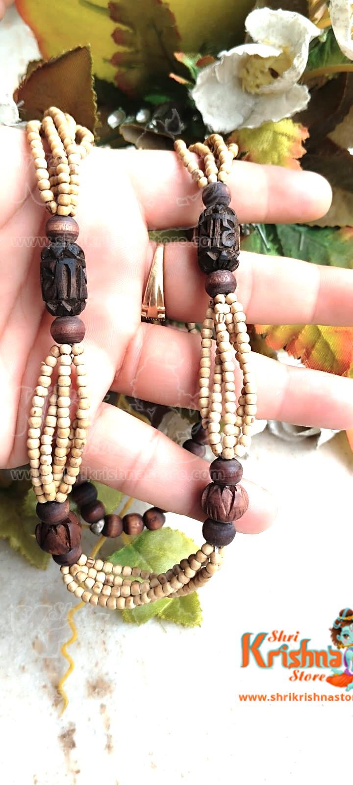 Panch Tulsi Kanthi mala-Traditional Look