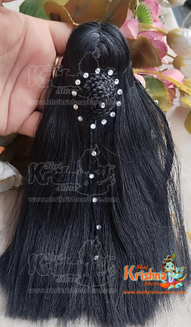 8 No, 9 No, 10 No, 11 No, And 12 No Standing Long Hair Radha Rani Hairs