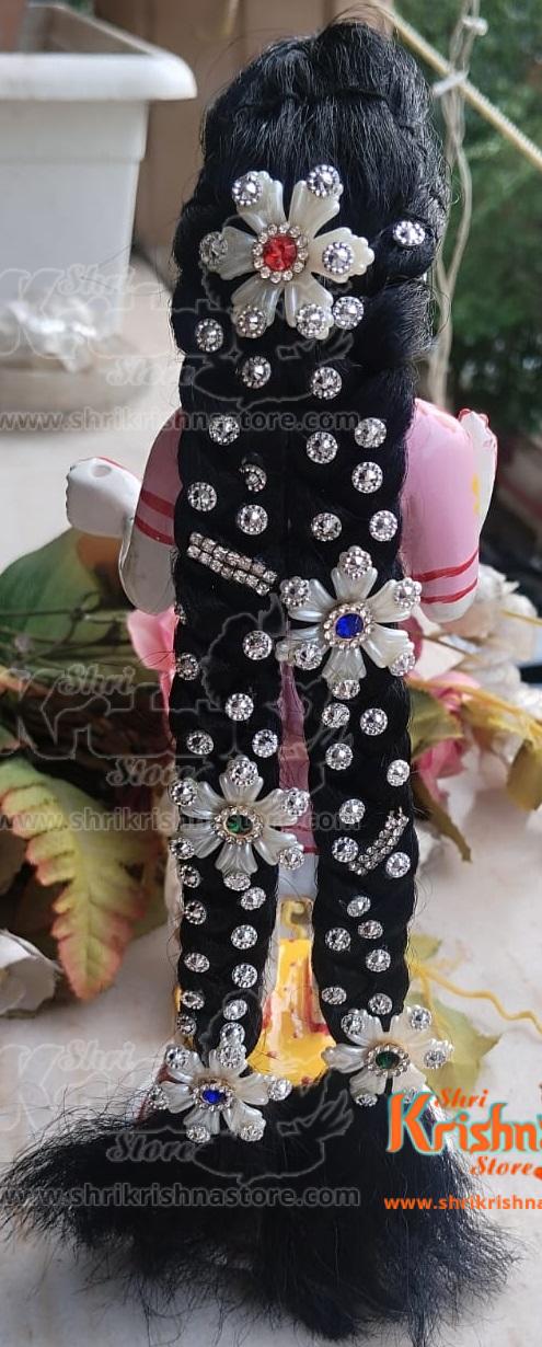 8 No, 9 No And 10 No Standing Long Hair Radha Rani Hairs