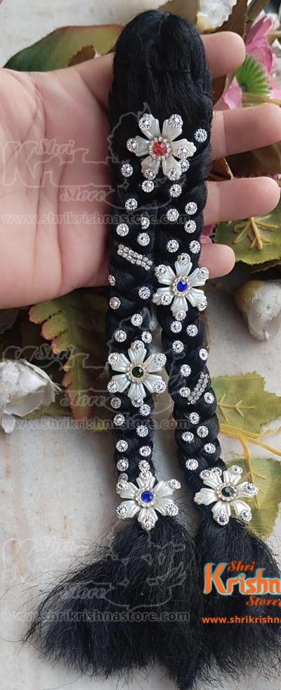 8 No, 9 No And 10 No Standing Long Hair Radha Rani Hairs