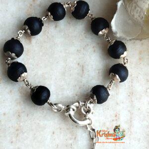 Pure Silver With Shyma Tulsi Bracelet