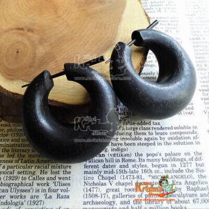 Shyama Tulsi Black Earrings Studs