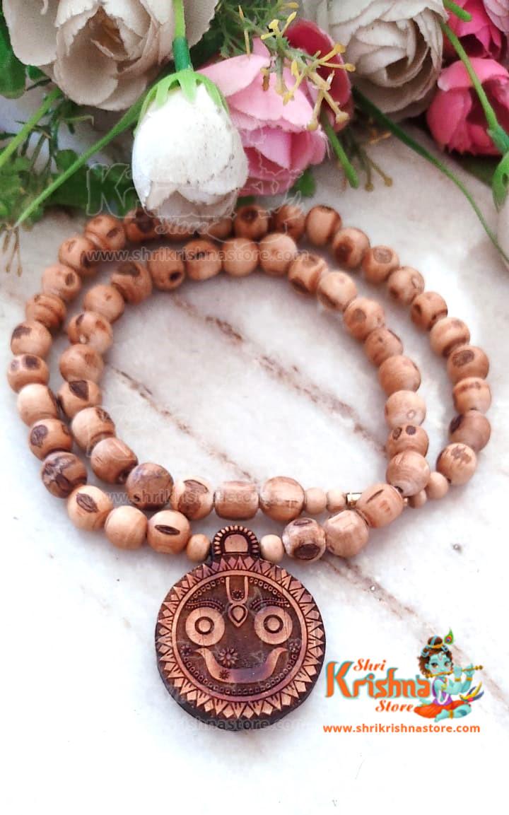 Shri Jagannath Ji Tulsi Locket With Shyama Kanthi Mala
