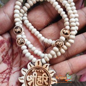 Shri Hari Naam Tulsi Locket Mala