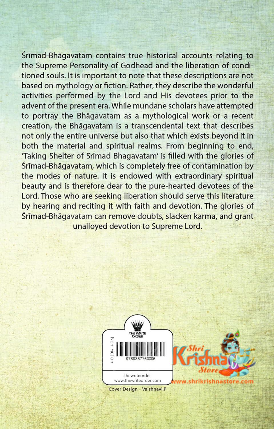 Taking Shelter of Srimad Bhagavatam