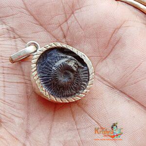 Shaligram Pendant | Chakra Pendant | Natural & Original Shaligram Pendant For Men & Women
