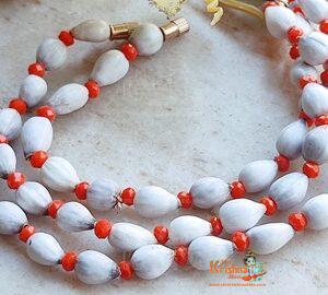 Three Layer Vaijayanti Beads Beautiful Design Bracelet