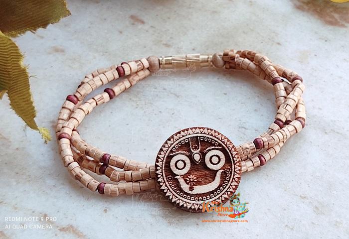 Three Layer Handmade Jagannath ji Bracelet