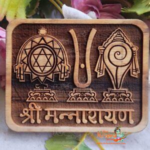 Sriman Narayana Naam Sewa-4 by 3 Inch