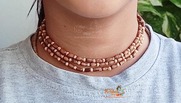 three round Mridang Design Neck kanthi mala