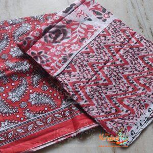 Red Colour Vrindavan Gopi Dress Outfit Buy Online