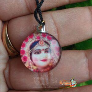 Jagannath Ji Neck Locket With Black Thread For Men & Women -Two Sided