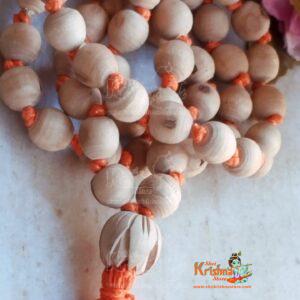 Shri Ram Naam Tulsi Japa Mala 54 + 1 Round Beads