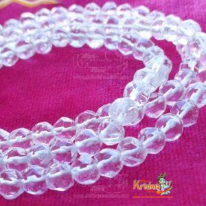 Diamond Fine Cut Original Sphatik 108 +1 Mala
