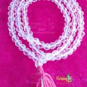 Diamond Fine Cut Original Sphatik 108 +1 Mala