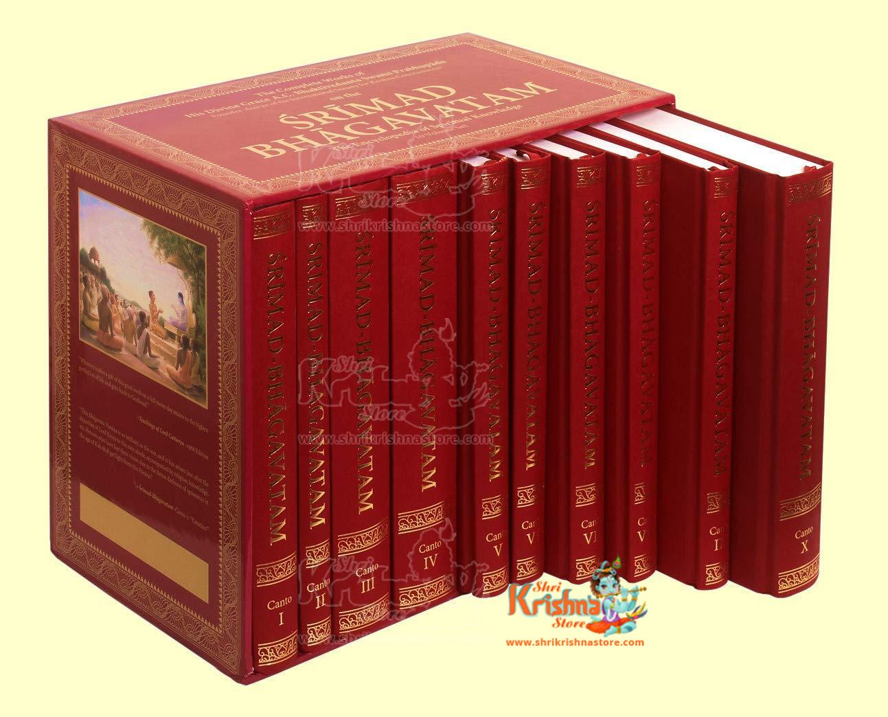 Srimad Bhagavatam: 10 Volume Set (Hardcover)