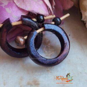 Pure Tulsi Round Shape Earrings