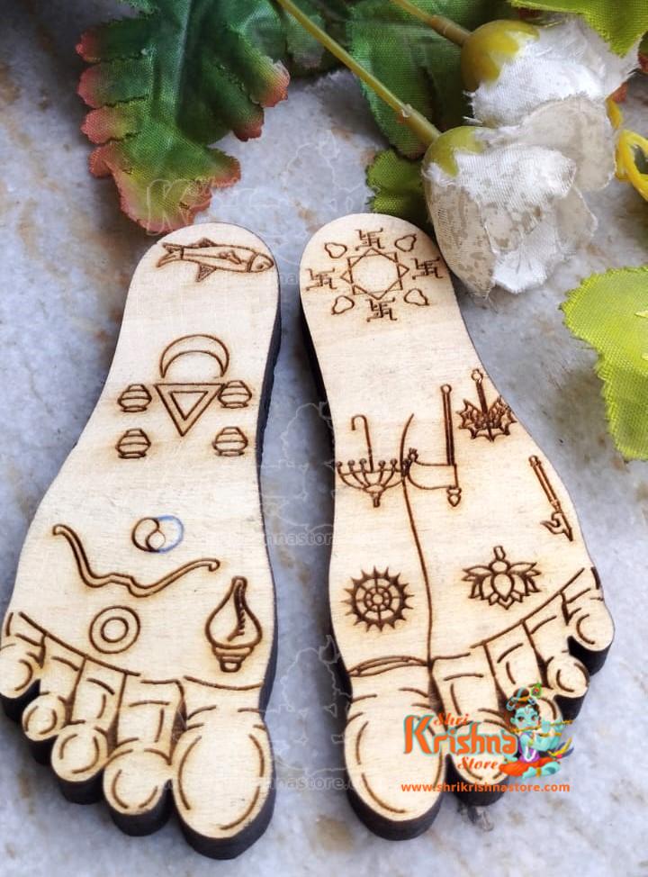 Shri Radha Charan Naam Sewa For Home Temple