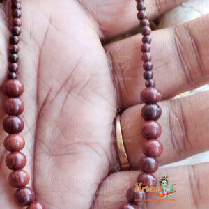 Red Chandan Kanthi Mala for neck
