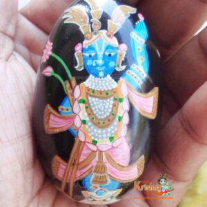 Hand-Painted Small Laddu Gopal Shaligram