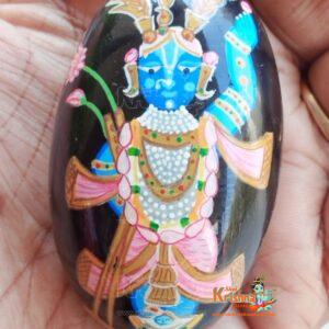 Hand-Painted Small Laddu Gopal Shaligram