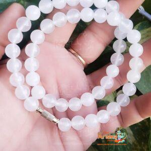 Buy 54 Sphatik Crystal Beads Kanthi Mala online for neck. Enhance spirituality and positivity with this premium-quality mala. Order now for divine blessings!Buy 54 Sphatik Crystal Beads Kanthi Mala online for neck. Enhance spirituality and positivity with this premium-quality mala. Order now for divine blessings!